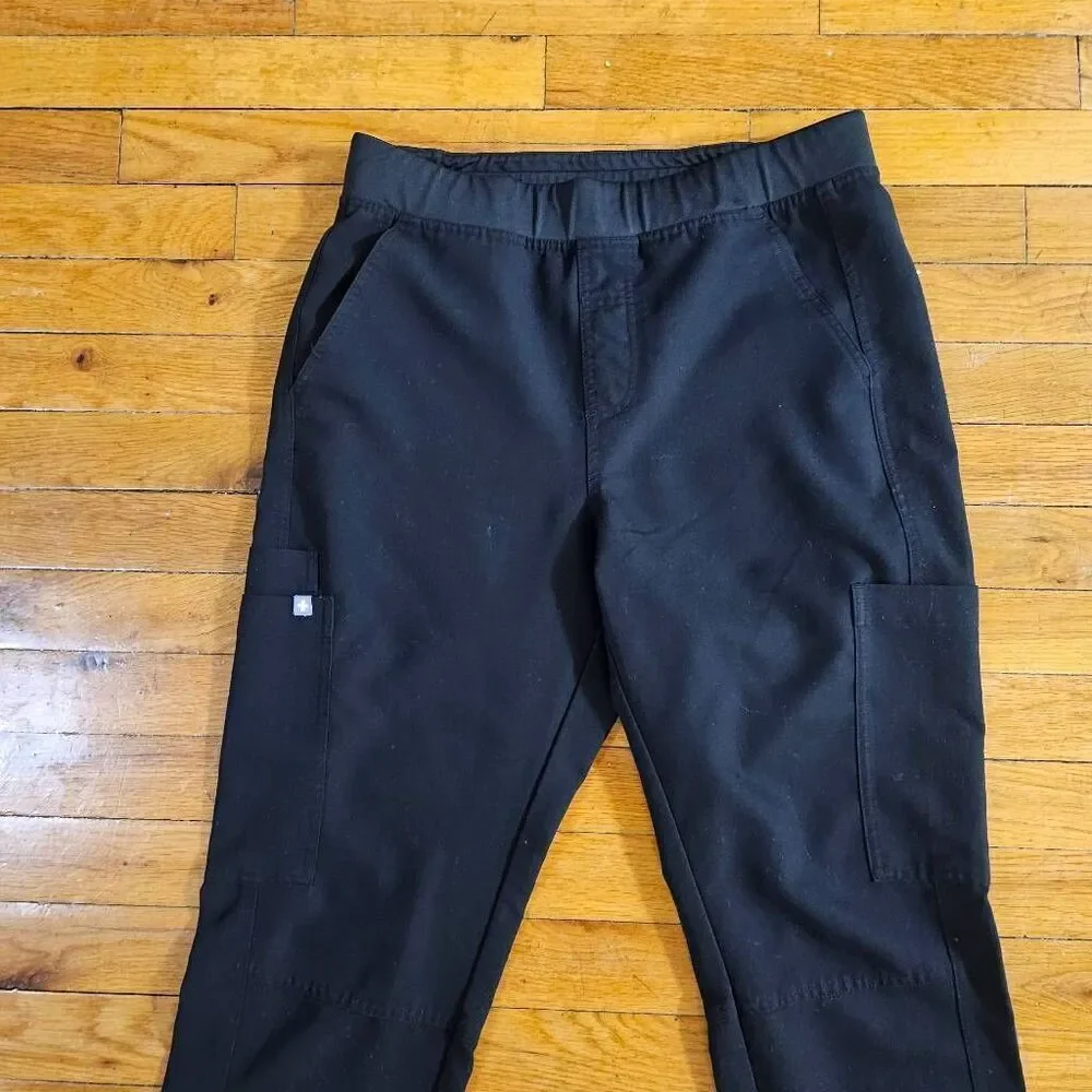 Figs Mens Small Blue Axim Cargo Technical Scrub Pants